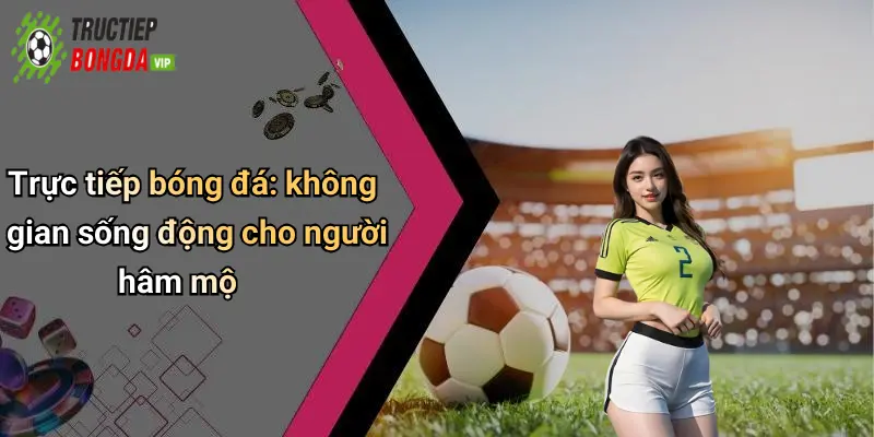 Trực tiếp bóng đá: không gian sống động cho người hâm mộ