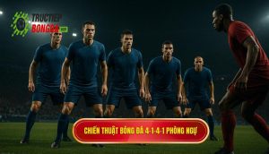 Chiến thuật bóng đá 4-1-4-1 phòng ngự