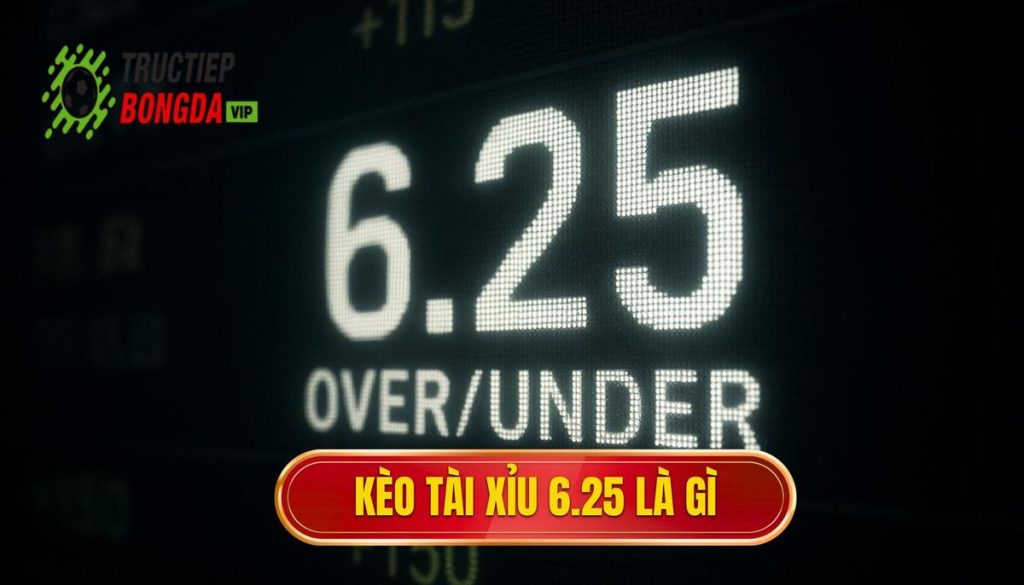 Kèo tài xỉu 6.25 là gì